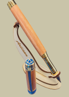 Roller Ball Pen with Gold Plated Fittings